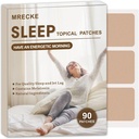 Patches de sommeil pour adultes Extra Force - Agissant rapidement, Amies de la peau pour les hommes et les femmes, Aide au sommeil sans cruauté Alternative de 90 Patches