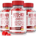 NutraRize (Pack mit 3 KetoKandies Keto+ACV Gummis für Gewichtsverlust, maximale Kraftergänzung, Keto Kandies Bewertungen (180 Gummi)