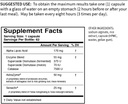 USAEnzymes YOUTHXYM 62 Capsules végétariennes à libération différée, supplément enzymatique anti-oxydant. 170mg d'acide alpha lipoïque (ALA) + 50mg d'AstraZyme pour améliorer la digestion protéique.
