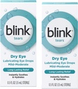 Larmes à cliquet Lubrifiant les gouttes oculaires (œil sec doux et modéré), 0,5 FL OZ (15 ml) - 2-Pack