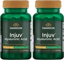 Swanson Injuv - Supporte la rétention naturelle de l'humidité de la peau - (90 Softgels, 140mg chacun) 2 Pack