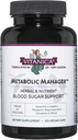 Vitanica Metabolic Manager - Kräuter-Ergänzung zur Unterstützung gesunder Stoffwechselreaktionen - Nahrungsergänzung mit Vitamin D - Vegan Antioxidantien-Ergänzung - 120 Kapseln