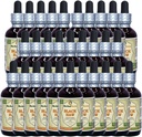 Schwarzer Haw (Viburnum Prunifolium) Tinktur, Getrockneter Bark Liquid Extract (Markenname: HerbalTerra, Proudly Made in USA) 30x2 fl.oz (30x60 ml)