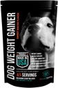 Environ 45 portions de gain de poids de chien - Suppléments de gain de poids pour chiens - Canine and Dog Muscle Builder - Fabriqué aux États-Unis