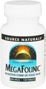 Source Naturelles MegaFolinic 800mcg Bioactive Acide folique, santé cérébrale et cellulaire - 120 comprimés