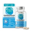 Supplément pour la santé et sa périménopause pour les femmes – Le Royaume-Uni Supplément pour la périménopause no 1 - Soutien de bien-être multinutrient pour le stade précoce de la ménopause, végétalien, sans gluten, non OGM (60 ct - 1 mois)