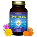 HealthForce Superfoods Sauvetage du foie - Nettoyage naturel du foie - avec le chardon et la racine de dandelion - sans gluten et végétalien - 120 capsules