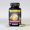 Nuphoria cm® Gold - Nerve Formule de soutien avec acide lipoïque R-Alpha et vitamines B premium - 30 jours d'approvisionnement 120 capsules