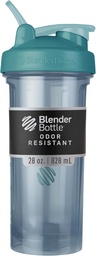 BlenderBottle Shaker Bouteille Pro Série parfaite pour les shakes protéiques et pré-entraînement, 28-Ounce, bleu Cerulean