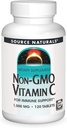 NATURAUX DE SOURCE Comprimé de vitamine C non OGM, 120 Nombre