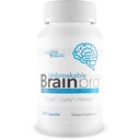Unbreakable Cerveau Pro - Notre meilleur supplément de soutien au cerveau - Soutien à la mémoire cérébrale - Soutien à la santé cérébrale naturelle - Soutien au cerveau pour les femmes et les hommes - Suppléments de soutien au cerveau pour la mémoire et la concentration