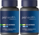 ProHealth 2-Pack Vitamin D3 Extreme (50.000 IU, 24 Kapseln jeder) Hilft, gesunden Knochen und das Immunsystem | Gluten Free | Soy Free zu fördern