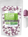 XPRS Nutra Größe 00 Leere Kapseln - 500 Zähler leere vegane Kapseln - Vegetarische leere Pillen - DIY Gemüse Kapsel Füllung- Veggie Pillen Caps (Lavender/White)