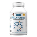 ANDREW MOINSMAN Melatonine-3 mg - 240 Capsules - Niveaux physiologiquement équilibrés pour favoriser naturellement le sommeil reposant. Réglemente le rythme circadien quotidien. Ça facilite le sommeil. Pas de gueule de bois matinale