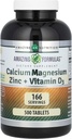 Formules étonnantes Zinc de magnésium de calcium + supplément de vitamine D3