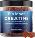 Créatine Monohydrate Gommies 5000mg pour les hommes et les femmes, Chewables Creatine Monohydrate pour la force musculaire, l'énergie Boost, le supplément de pré-entraînement(120 Comte)- Mélange de baies Saveur