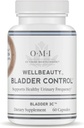 OMI WellBeauty Bladder Control, Klinisch bewährt, um Urinary Frequency zu unterstützen, Badbesuche reduzieren, 60 Veggie Kapseln