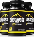 (3 Pack) Endoboost for Men - (Official) Endoboost Performance, Endo Boost Supplements, Endoboost Boost Capsules, Endobost Reviews for Health Pills Pro Advanced Formula (180 Capsules)