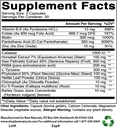 Formule de cheveux anti-gris et extrait d'Ashwagandha 500 Mg