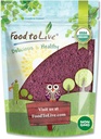 Lebensmittel zu leben Bio-Schwarz-Erdbeersaft-Pulver, 4 Pfund – Non-GMO, Hergestellt aus Raw Dried Berries, Unsulfured, Vegan, Bulk, Great for Baking, Smoothies, Yogurts, No Sulphites, Enthält Maltodextrin