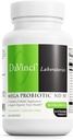DAVINCI Labs Mega Probiotic ND 50 - Supplément probiotique non laitiers avec fibre prébiotique - Soutien de la santé digestif et immunitaire* - Soutien de la poitrine avec bactéries bénéfiques* - 60 capsules végétariennes