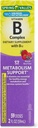 Supplément alimentaire complexe de vitamine B avec B12, goût de baie, 2 fl oz