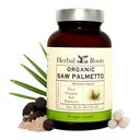 Kräuterwurzeln Organic Saw Palmetto Kapseln | 1.000mg pro Servieren | 60 Bio Vegan Kapseln