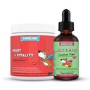 WONDER PAWS Heart + Vitality Superhero Chews Plus Lait Des gouttes de chardon - pour chiens Santé cardiaque, Circulation, Foie & Immunissance Support - Heart + Vitality 90 Chews - Lait Des gouttes de chardon 2 Onces