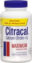 Citracale Maximum Plus D3 Citrate de calcium, 120 Nombre (paquet de 2)
