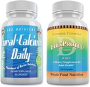 Santé quotidienne - Calcium corallien Daily & FlexProtex D Bone & Joint Support Combo (1 mois d'approvisionnement)