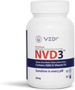 Generisches natürlich bezogenes Vitamin D3 | 5000IU | Beilage für Knochen & Gelenkunterstützung - steigert die Calciumabsorption | Gesundheit & Immunität | Vegan & Vegetarisch Freundlich
