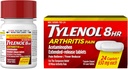 Tylenol 8 Hour Arthritis Schmerztabletten mit Acetaminophen für Gelenkschmerzen, 24 ct