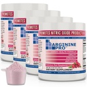 L-ARGININE PRO | 5.500mg L-Arginin Plus L-Citrulline 1100mg Himbeerpulver-Getränk-Mix-Ergänzung für erhöhte Stickstoffoxid-Produktion