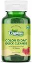 ORGANIC ZING 15-Day Quick Colon Cleanse - Natürliches Aloe Vera Gel Pulver - 30 Kapseln (Pack von 1)