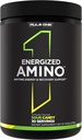 Rule 1 Energized Amino – Anytime Energy and Recovery Support with BCAAs, Glutamine, Citrulline, Beta Alanine, and Caffeine from Green Coffee & Tea Leaf Extracts (30 Servings, Sour Candy)