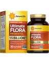Renouveler la vie Chaque jour Probiotique Capsules, Supplément quotidien soutient la santé urinaire, digestive et immunitaire, L. Rhamnosus GG, Laiterie, Soy et sans gluten, 15 Million CFU, 30 Compte
