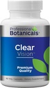 Botaniques professionnels Vitamines oculaires claires - Lutéine, Zeaxanthin soutient la souche oculaire, les yeux secs et la santé de la vision – 90 capsules végétariennes