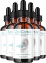 LIVORKA ZenCortex gouttes, supplément liquide pour la santé de l'oreille, soutient l'audition saine - 5 bouteilles (150 jours d'approvisionnement) - Pack de 5