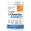 Sandhu's L-Glutamine Powder.com 100 portions, 500 Gram, 17,6 Oz., grande taille, 3 mois d'approvisionnement.com Fabriqué aux États-Unis.