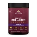 Ancient Nutrition Advanced Multi Collagen Protein Powder Cleanse & Detox, Sans saveur, 36 portions