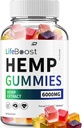 Life Boost Hanf Gummis - mit Hanf Seed Extrakt LifeBoost Hanf Gummis Tinnitus Kräuterergänzung, Gesundheit und Wellness Unterstützung, All Natural Life Boost Hemp Gummy (1 Pack - 60 Gummis)