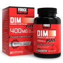 FACTEUR DE FORCE DIM Max, Supplément DIM 400mg, Équilibre astrogénique pour les femmes et les hommes, Force supplémentaire pour l'acné hormonal, Métabolisme, Ménopause, PCOS, Diindolylméthane, Absorption supérieure, 60 Capsules