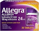 Allegra 24 heures comprimés allergiques 30 comprimés (paquet de 2)