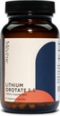Lithium Orotate 2,5mg elementares Lithium, 60 vegetarische Kapseln, Nahrungsergänzungsmittel, GMO
