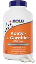 Jetzt Lebensmittel Acetyl L Carnitin 500mg, 360 Veg Kapseln - Non-GMO ACL 500 mg Caps