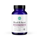 Ora Organic Vegan Omega 3 Supplément - 500mg DHA pour la santé du cerveau, des yeux et du coeur - Fabriqué à partir d'algues durables - 60 Capsules