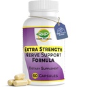 Formule de support Nerve Extra Strength pour la réparation et la régénération Nerve. 60 gélules