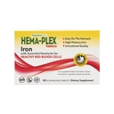 NaturesPlus Hema-Plex Iron - 30 Slow-Release Tabletten - 85 mg Chelat Iron - Total Blood Health - mit Vitamin C & Bioflavonoids - Non GMO, Vegetarisch & Glutenfrei - 30 Servierungen