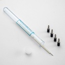 Argent Colloïdal: paire de fil d'argent pur 99.99% de Certificat: 9999.99 14 Gauge: 6.