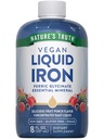 Nature's Truth flüssige Eisen Tropfen Supplement 18mg | Essential Mineral | Vegan, Non-GMO, Glutenfrei